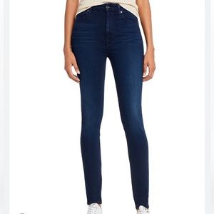 High Waist Ankle Skinny